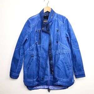 𝅺TANKUS Blue utility coat